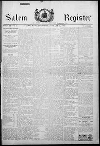 Salem Register and Essex County Mercury