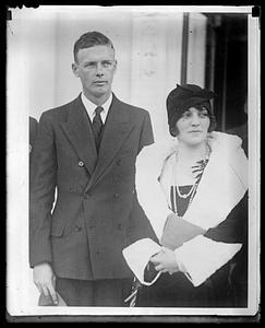 Ruth Elder and Charles Lindbergh