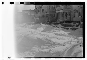Snowy street