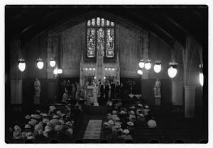 Wedding, daughter of Mrs. Richard Howard taken at Presentation Church Oak Sq. Brighton