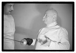 Danguy fencing master, also Gordon Muir, also Chamberlain