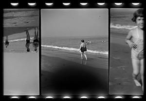People at a beach