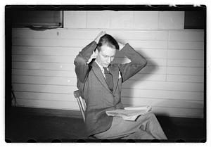 Mr. Ed. P. Goodnow dramatic director, Harvard Univ.