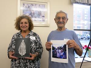Gail and James Abdelnour at the Lebanese and Syrian Community Digitization Day (2025)