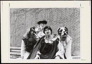 Theater students and arts performances