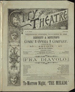 Fra Diavolo--Bennett & Moulton's Comic Opera Company