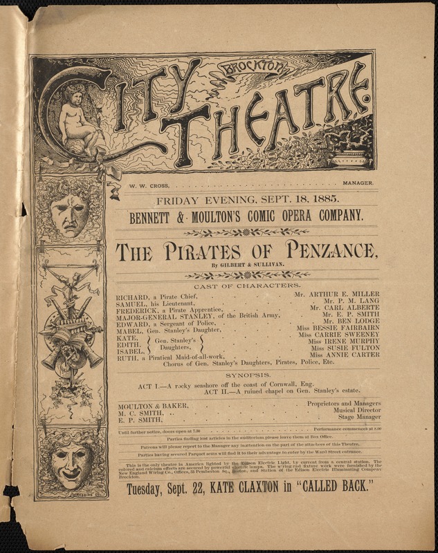 The pirates of Penzance