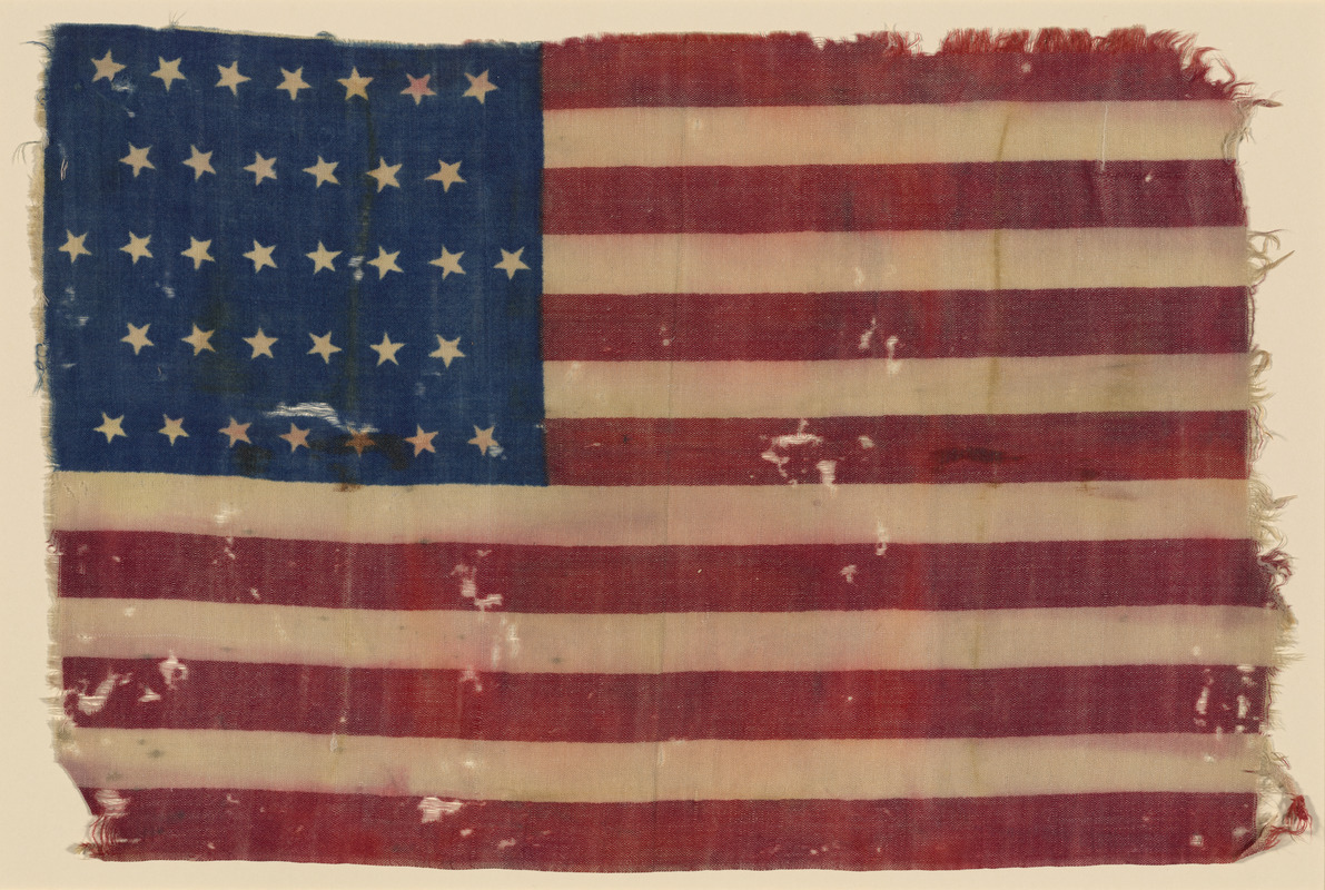34-star American Flag, ca. 1862