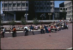 Fountain area, City Hall