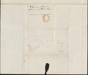 Cyrus Moore to George Coffin, 24 October 1842