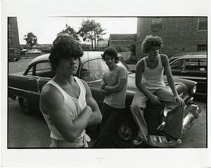 Teenagers, Housing Project, Cambridge, Mass.