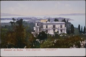 Souvenir de Corfou. Villa imperiale. "Αχιλλειον"