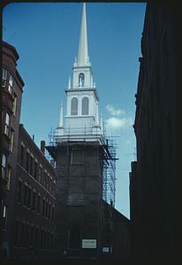 Old North Church, new steeple