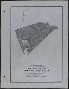 Land Utilization Town of Wellesley
