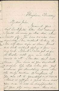 Letter from Mary W. Glover to John D. Long, 1873