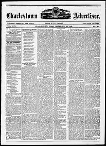 Charlestown Advertiser, September 22, 1866