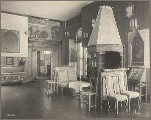 Boston, Gardner Museum, interior, Early Italian Room