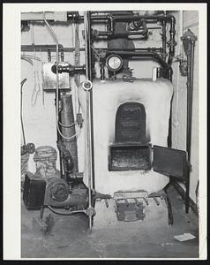 Walter Wheeler's Oil burner after conversion