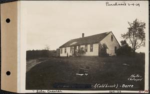 Lila Crevier, house, Coldbrook, Barre, Mass., Jun. 7, 1928