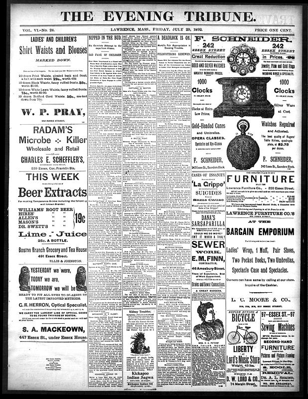 The Evening Tribune - Digital Commonwealth