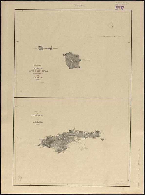 Islands of Manua, Ofoo & Oloosinga, Samoan Group ; Island of Tutuila, Samoan Group