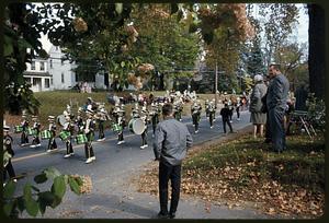 Oakmont Regional High School Band marching in the bicentennial parade