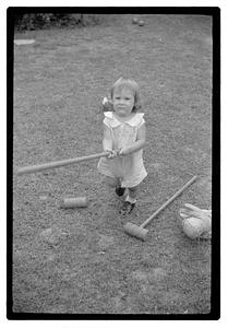An unidentified child