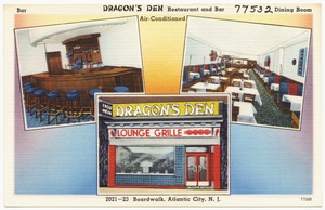 Dragon's Den Restaurant and Bar, 2021-23 Boardwalk, Atlantic City, N. J.