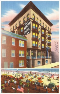 Kingston Hotel, No. 183 Ocean Ave., at Boardwalk, Atlantic City, N. J.
