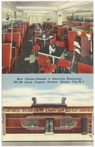 New Canton-Chinese & American Restaurant, 184-186 South Virginia, Atlantic City, N. J.
