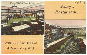 Samy's Restaurant, 3801 Ventnor Avenue, Atlantic City, N. J.