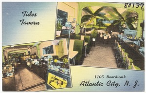 Tides Tavern, 1105 Boardwalk, Atlantic City, N. J.