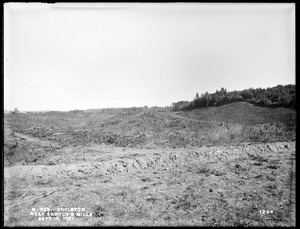 Wachusett Reservoir, land burned over, near Sawyer's Mills, from the west (covers same ground as No. 1261), Boylston, Mass., Sep. 15, 1897