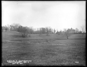 Sudbury Reservoir, Section A, land of Joseph Burnett east of Burnett Road, northern part, from the west, Southborough, Mass., Oct. 20, 1897