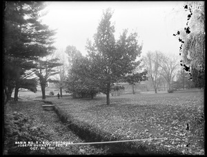 Sudbury Reservoir, Section A, land of Joseph Burnett, southeast of the house, from the north near road, Southborough, Mass., Oct. 20, 1897