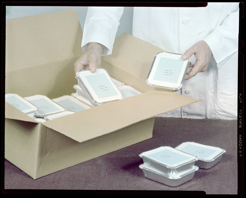 "Sippy" containers being packed