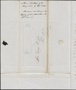 Asa Redington to George Coffin, 9 September 1848