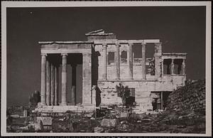 L'Acropole d'Athènes. L'Erechtheion