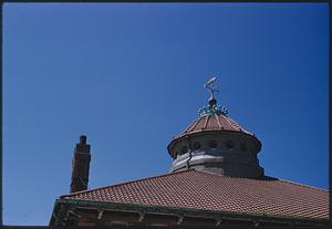 Roof and dome with fish weathervane, Revere Beach, Massachusetts