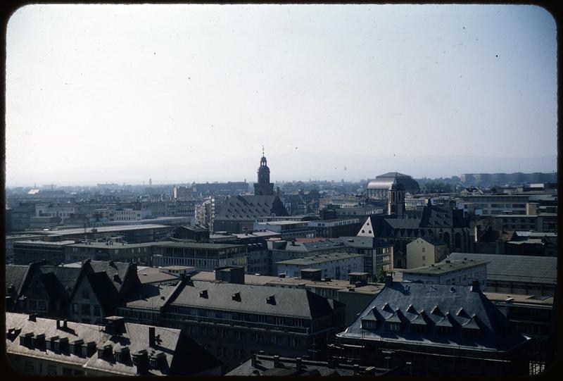 From church tower, Frankfurt