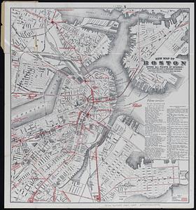 New map of Boston giving all points of interest