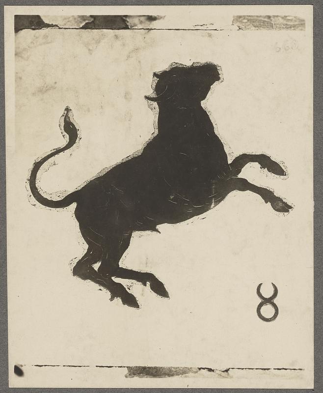 Taurus, located in McKim Bldg. vestibule, designed by Maynard