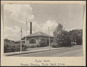 Hyde Park, power house, Hyde Park line
