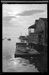 Early morning on Old North Wharf, Nantucket