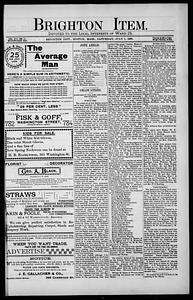 The Brighton Item, July 01, 1893