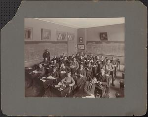 Boston Latin School, interior, Classroom Photo, Class III