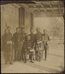 General I. I. Stevens and staff, Beaufort, S.C., March, 1862