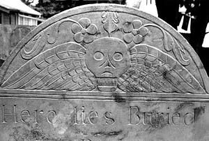 Headstone, Rumney Marsh cemetery