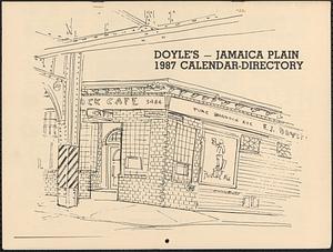 Doyle's - Jamaica Plain 1987 calendar-directory