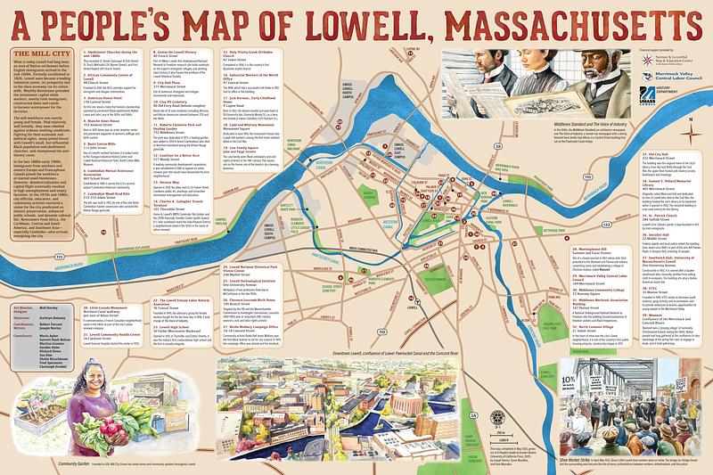 A people's map of Lowell, Massachusetts